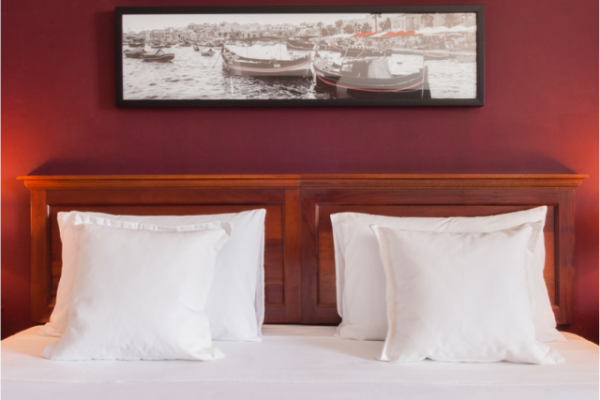 Bedroom, St Sliema Hotel