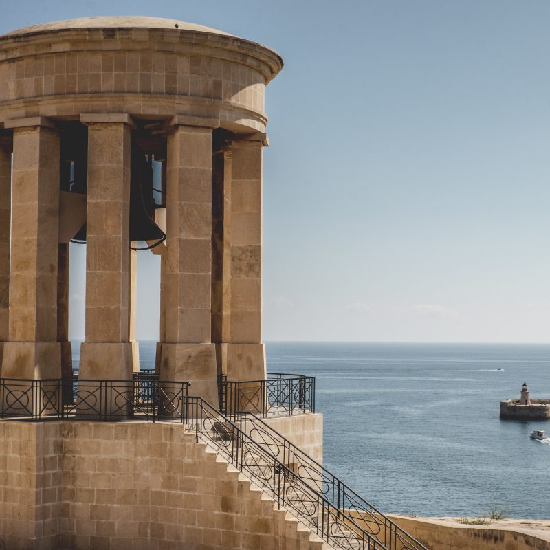 waterfront bell, ancient Maltese architecture that shows Malta tourism attraction