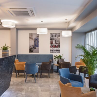 Lobby area at St Hotels Malta