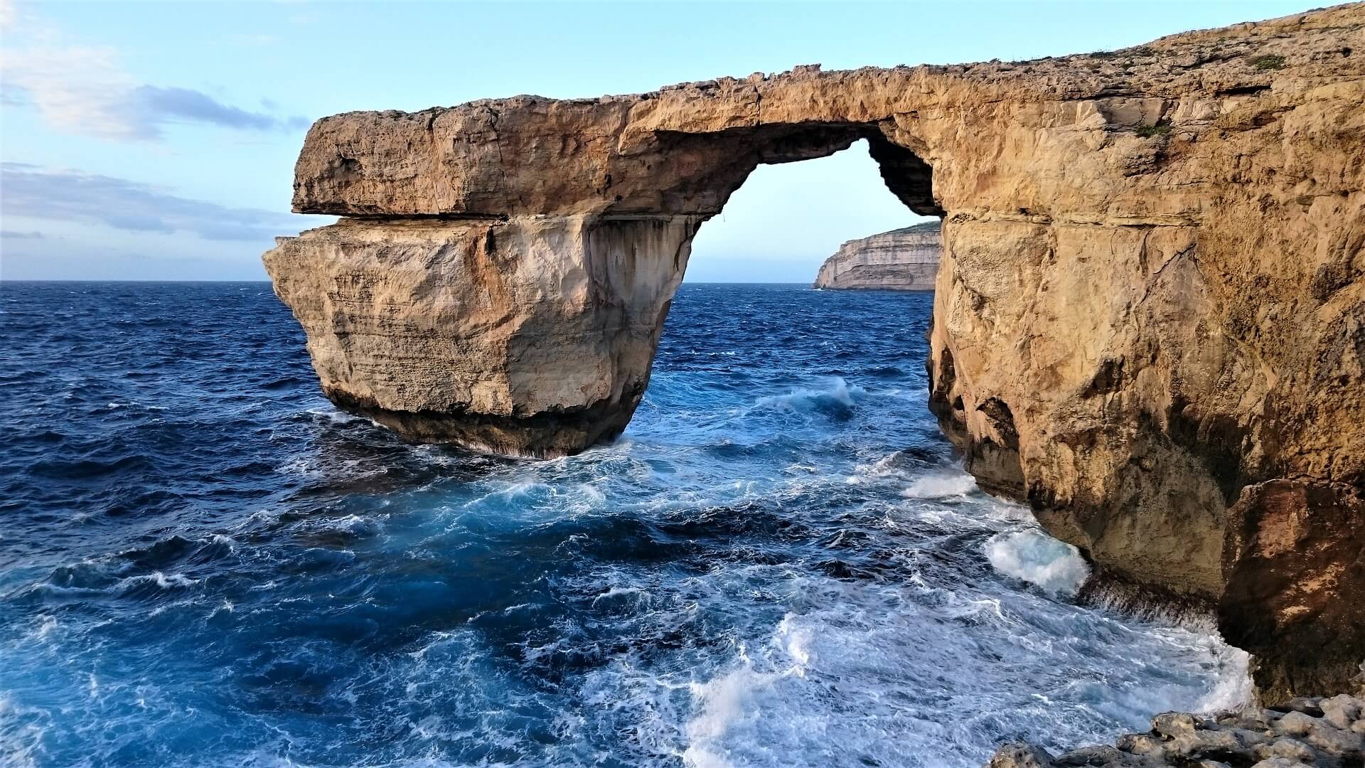 Blue window of Malta