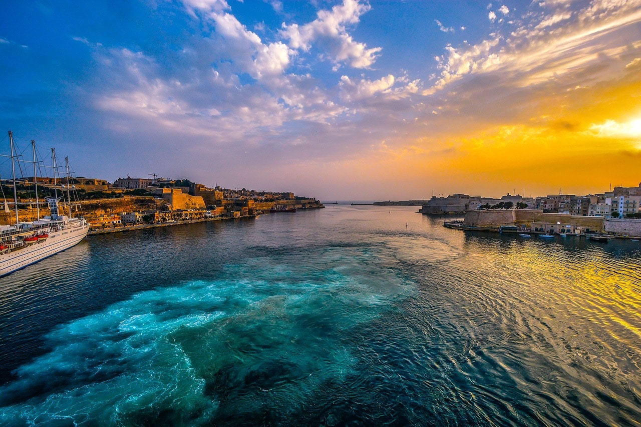 Malta sea view from ST hotel's rooms