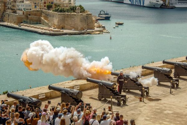 The Saluting Battery at the Upper Barrakka Gardens, Valletta, Malta - ST Hotels Blog